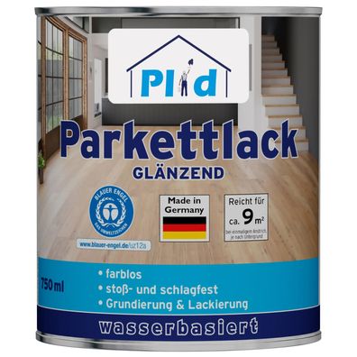 plid® Parkettlack Farblos / Parkettsiegel Klarlack Holzlack