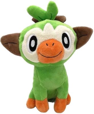 Chimpep Kuscheltier Plüschfigur - ca. 23 cm große Takara Tomy Grookey Plüschfiguren