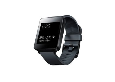 LG G Watch W100 Smartwatch Black Titan Android Wear Neu in OVP versiegelt