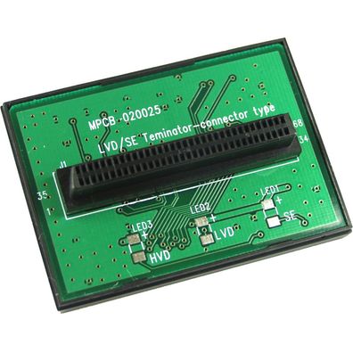 InLine® 39268T SCSI U320 LVD/SE Terminator, intern 68pol mini Sub D Buchse, T-Form