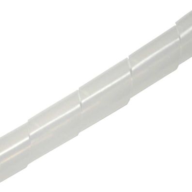 InLine® 59947N Spiralband 10m, weiß, 14mm