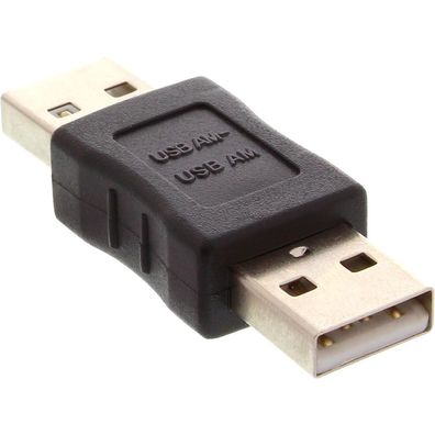 InLine® 33441 USB 2.0 Adapter, Stecker A auf Stecker A