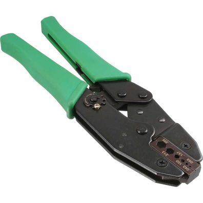 InLine® 40899 Crimpzange, Koax HT-336G für RG 58,59,62,174, WBC 110, 195/200, 240