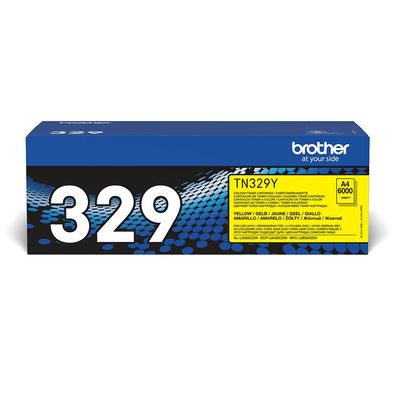 Brother TN-329Y, 6000 Seiten, Gelb, 1 Stück(e)