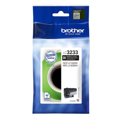 Brother LC-3233BK, Standardertrag, Tinte auf Pigmentbasis, 3000 Seiten, 1 Stück(e)