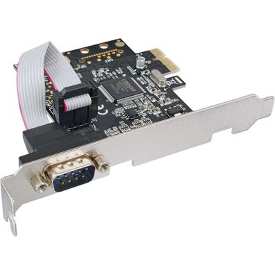 InLine® 76618D Schnittstellenkarte 1x Seriell 9-pol PCIe (PCI-Express)