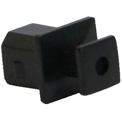 InLine® 59948F Staubschutz, für USB B Buchse, schwarz, 50er Pack