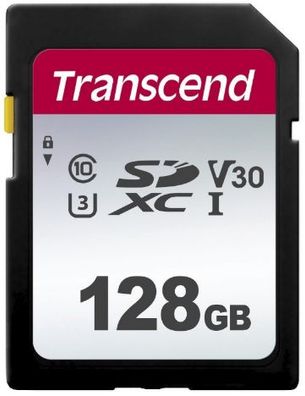 Transcend 128GB, UHS-I, SD, 128 GB, SDXC, Klasse 10, NAND, 95 MB/ s, 40 MB/ s