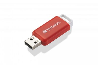 Verbatim DataBar, 16 GB, USB Typ-A, 2.0, Dia, 9,1 g, Rot