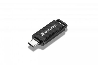 Verbatim Store 'n' Go, 64 GB, USB Typ-C, 3.2 Gen 1 (3.1 Gen 1), Dia, 4 g, Schwarz