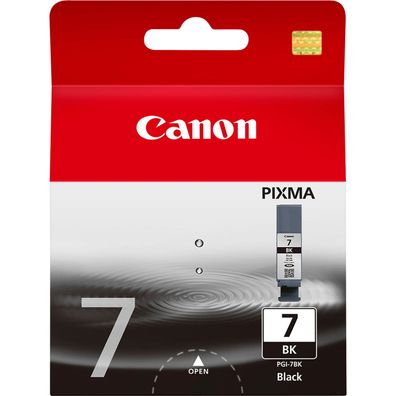 Canon PGI-7BK Tinte Schwarz, Tinte auf Pigmentbasis, 1 Stück(e)