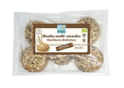 Pural 3x Multikorn Brötchen zum Aufbacken 5x55g