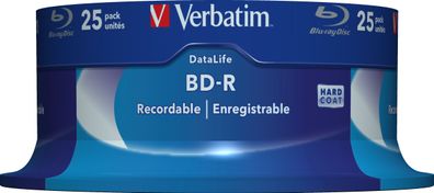 Verbatim Datalife 6x, 25 GB, BD-R, Spindel, 25 Stück(e)