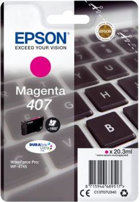 Epson WF-4745, Hohe (XL-) Ausbeute, 38,1 ml, 1900 Seiten, 1 Stück(e), Einzelpackung