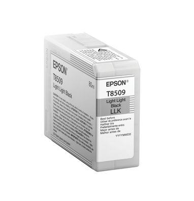 Epson T8509 Light Light Black, Tinte auf Pigmentbasis, 80 ml, 1 Stück(e)