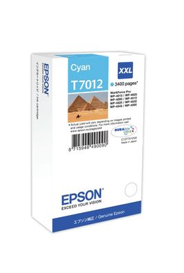 Epson Tintenpatrone XXL Cyan 3.4k, 34,2 ml, 1 Stück(e)