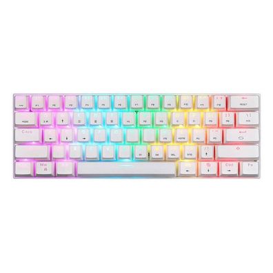 Motospeed - SK62-white-Red - Tastatur