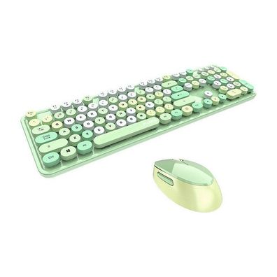 MOFII - SMK-623387AG Green - Tastatur- und Maus-Set