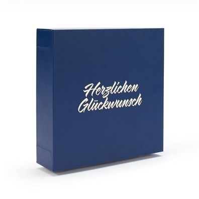 Leuchtturm Geschenkschachtel "Herzlichen Glückwunsch", klassisch 368625