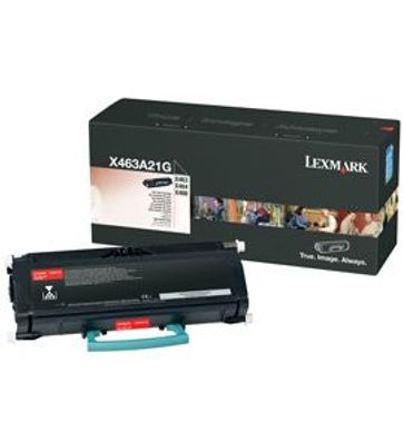 Lexmark X463A21G, 3500 Seiten, Schwarz, 1 Stück(e)