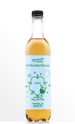 Sirup Holunderblüte Getränkesirup SilberQuelle 0,7 Liter