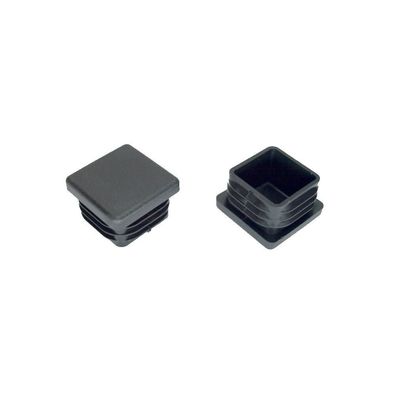 Abschluss Stopfen 30x30mm (0,56€/ St) 2 St 1-2mm Quadratrohr