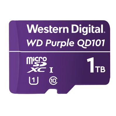 WD WD Purple SC QD101, 1000 GB, MicroSDXC, UHS-I, Class 1 (U1)