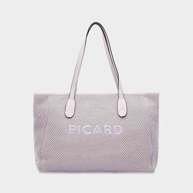 Picard Shopper lila Knitwork 3229 lilac 21l Damen Schultertasche