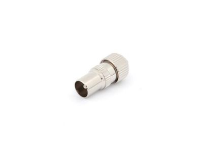 Velleman - CV005 - Koaxialstecker - 9,5 mm x 2,3 mm - Metall