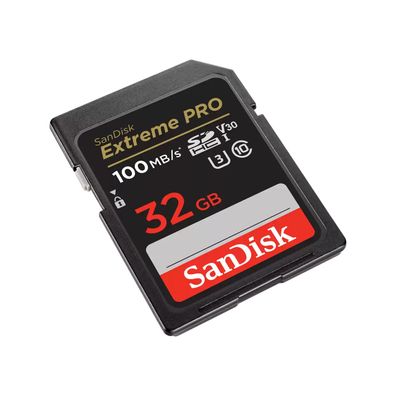 SanDisk Extreme PRO, 32 GB, SDHC, Klasse 10, UHS-I, 200 MB/ s, 90 MB/ s