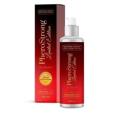 PheroStrong Limited Edition Massageöl mit Pheromonen, 100ml