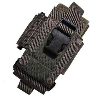 MFH Handyhalter, "MOLLE", HDT camo FG, verstellbar Polyester längs und quer tragbar