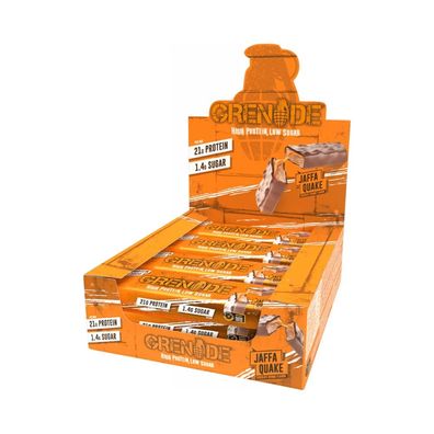 Grenade Protein Bar (12x60g) Jaffa Quake