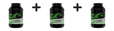 3 x Zec+ Whey Connection Professional (2500g) Strawberry