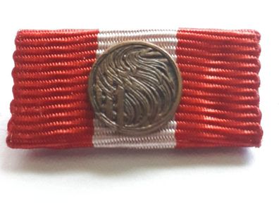 Bandspange zur Medaille Waldbrand Niedersachsen 1975