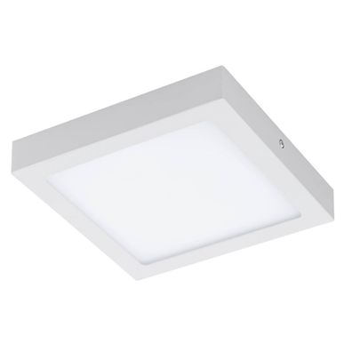 EGLO Crosslink FUEVA-C RGB LED Aufbauleuchte weiss 2000lm 2700-6500K 22,5x22,5x4cm Ap