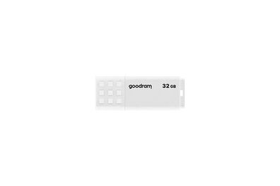 GoodRam UME2, 32 GB, USB Typ-A, 2.0, 20 MB/ s, Kappe, Weiß