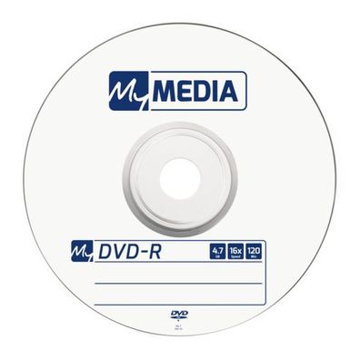 Verbatim MyMedia My DVD-R, DVD-R, 120 mm, Spindel, 10 Stück(e), 4,7 GB