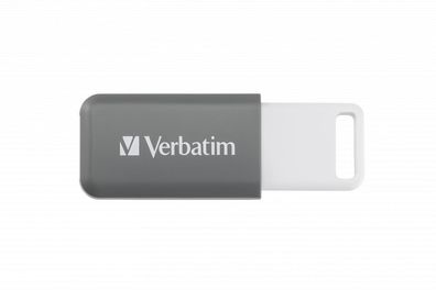 Verbatim V DataBar, 128 GB, USB Typ-A, 2.0, Dia, 9,1 g, Grau