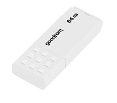 GoodRam UME2, 64 GB, USB Typ-A, 2.0, 20 MB/ s, Kappe, Weiß