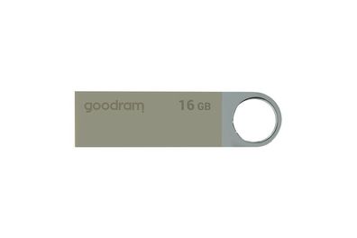 GoodRam UUN2, 16 GB, USB Typ-A, 2.0, 20 MB/ s, Drehring, Silber