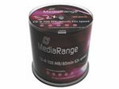 Mediarange MR204, 52x, CD-R, 700 MB, Tortenschachtel, 100 Stück(e)