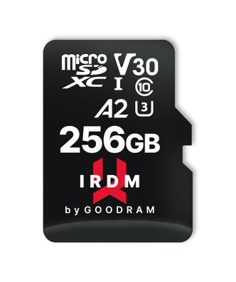 GoodRam IRDM M2AA, 256 GB, MicroSDXC, Klasse 10, UHS-I, 170 MB/ s, 120 MB/ s