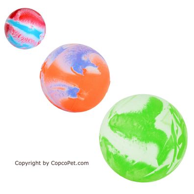 Hundeball Hundespielzeug Wurfball schwimmend aus Naturgummi/ Vollgummi
