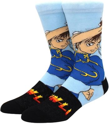 Chun-Li Socken - Capcom Street Fighter Cartoon Lustige Motiv-Socken