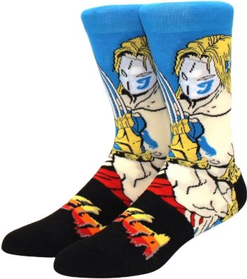 Vega Socken - Capcom Street Fighter Sky High Claw Cartoon Lustige Motiv-Socken