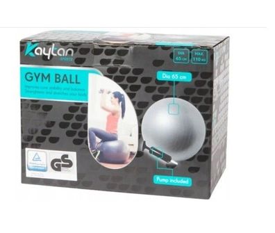 Kaytan Fitnessball Gymnastikball Sitzball Yoga Pezziball Schwangerschaft Balance