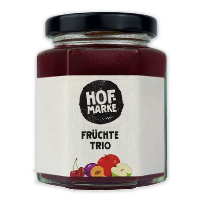 Fruchtaufstrich Früchte Trio