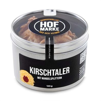 Kirschtaler mit Mandelsplittern