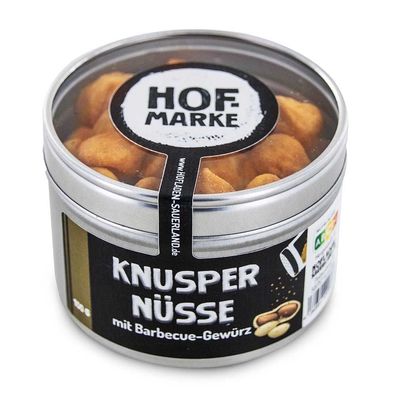 Knusper Nüsse mit Barbecue Gewürz